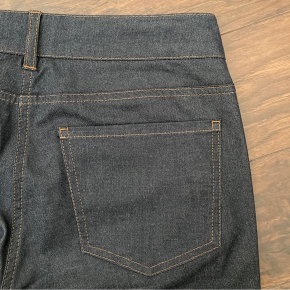 max mara | stretch dark wash straight denim jeans - Picture 4 of 9